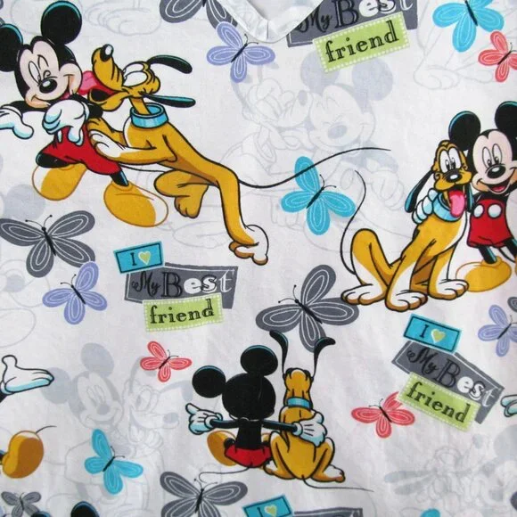 Disney scrub top - Picture 2 of 11